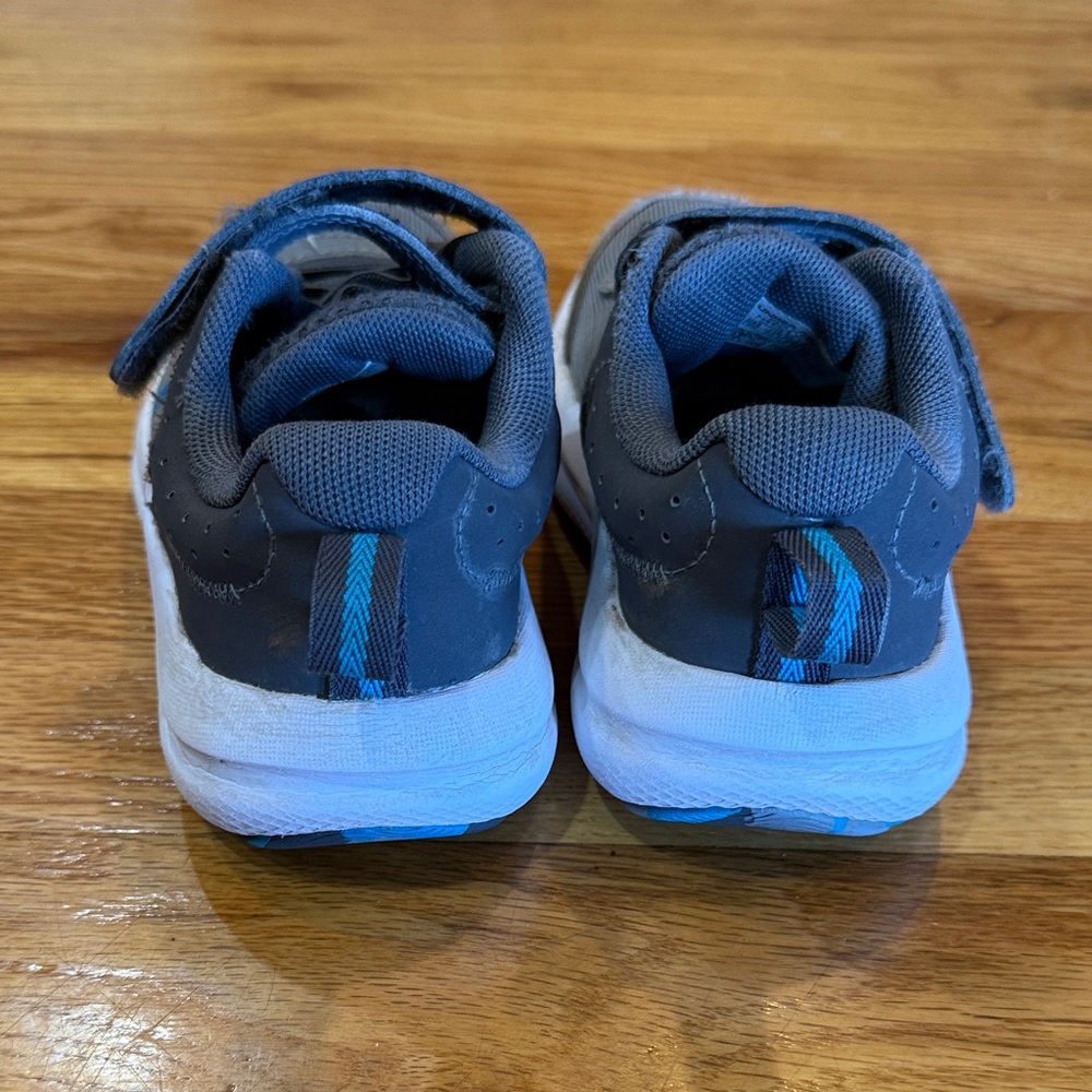 Under Armour Kids' Sneakers in Gray and Blue - Picture 3 of 6